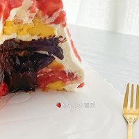 草莓&黑巧爆浆熔岩蛋糕的做法图解12