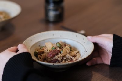 春日尝鲜，曾味松露春笋青豆饭