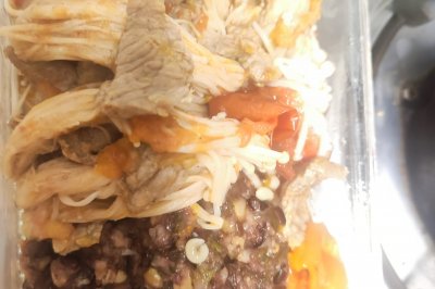 牛肉卷金针茹（低卡减脂午餐）