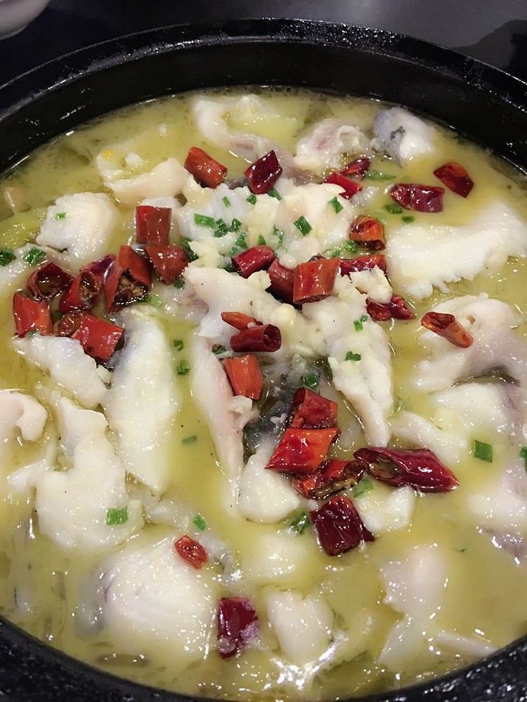酸菜鱼片的做法
