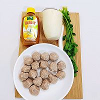 #鸡汁入家宴 感恩正当“食”#萝卜肉丸子汤的做法图解1