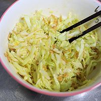 #感恩节烹饪挑战赛# 卷心菜虾皮烘蛋的做法图解5