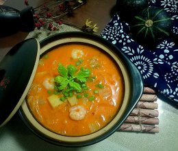韩式海鲜酸酱汤的做法