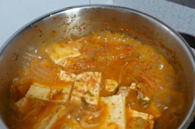 泡菜汤김치찌개