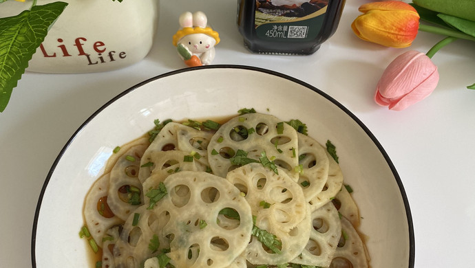 捞汁凉拌清脆藕片