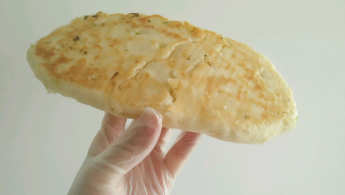 发面葱花饼