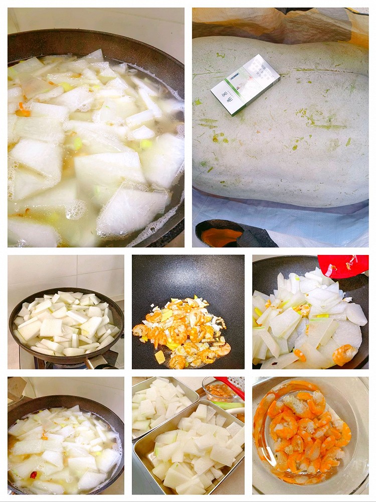 越喝越瘦的冬瓜海米汤的做法