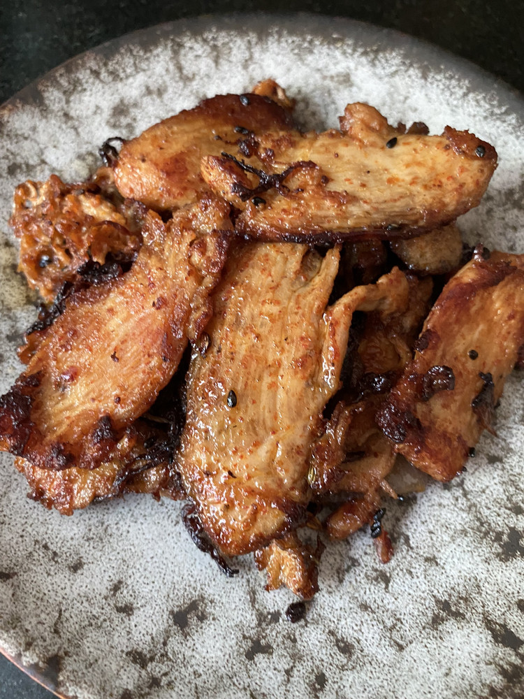 减脂小零食-鸡胸肉片的做法