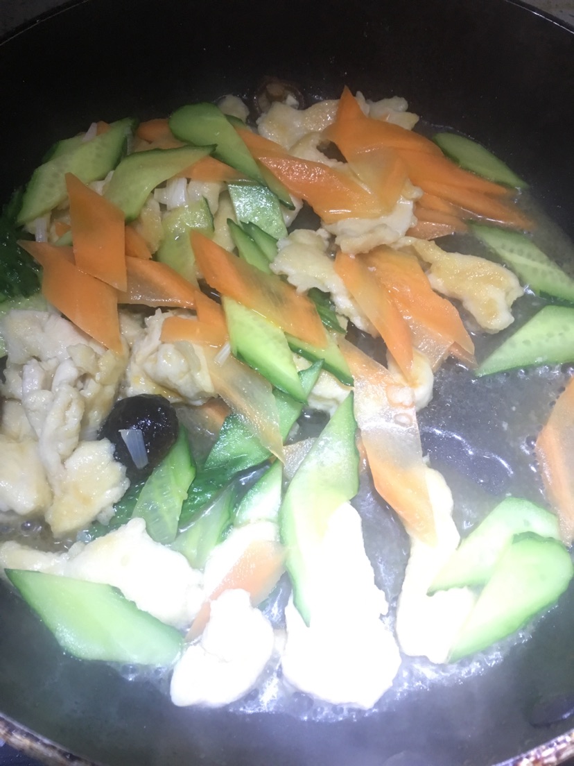 芙蓉鸡片的做法图解6