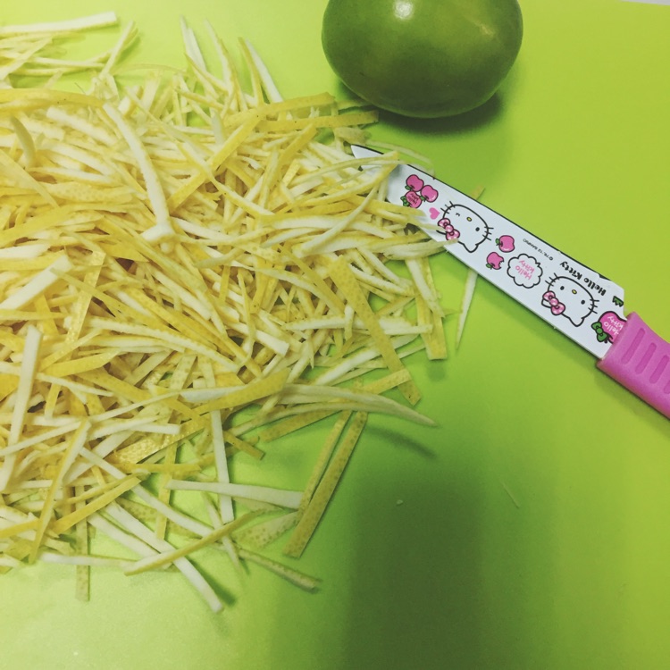 冬日蜂蜜柚子茶的做法图解4