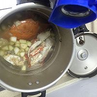 蟹汤的做法图解5