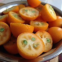 金橘菊花蜜的做法图解1