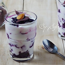 紫薯酸奶杯-低卡又貌美的甜品了解一下?
