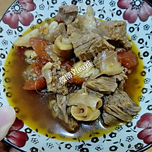 西红柿焖牛腩