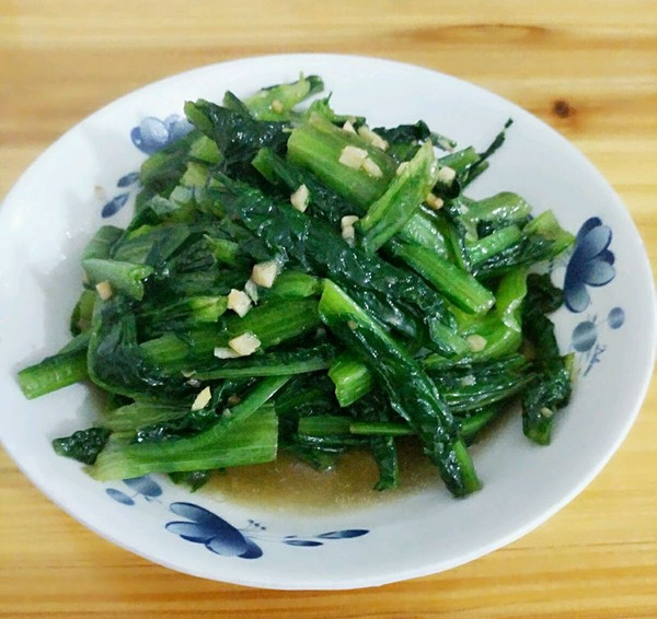 清炒油麦菜