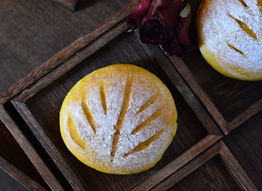 南瓜蔓越莓麻薯欧包