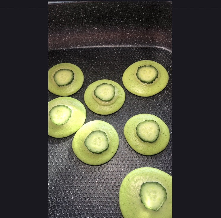 翡翠黄瓜饼的做法