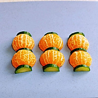 #一道菜表白豆果美食#创意橘子灯笼的做法图解6