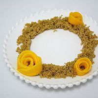 低脂藜麦香芋沙拉花环的做法图解5