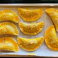 外酥里嫩的饺子皮香蕉派大人小孩都爱❤️的做法图解6