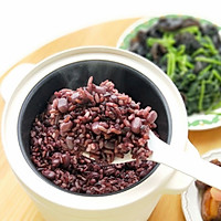 三色糙米红豆饭～健康食品的做法图解8
