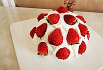 草莓炸弹 海绵蛋糕 生酮的做法