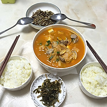 泡菜豆腐汤