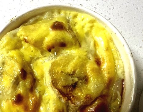 香蕉烤蛋奶的做法