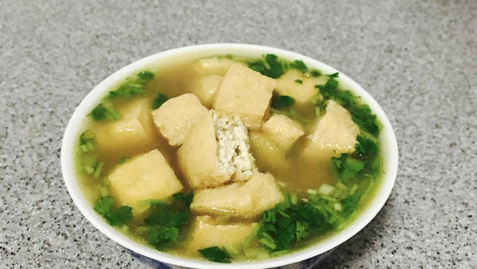 炸豆腐汤