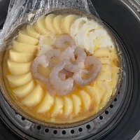 豆腐蛋羹蒸虾仁的做法图解6