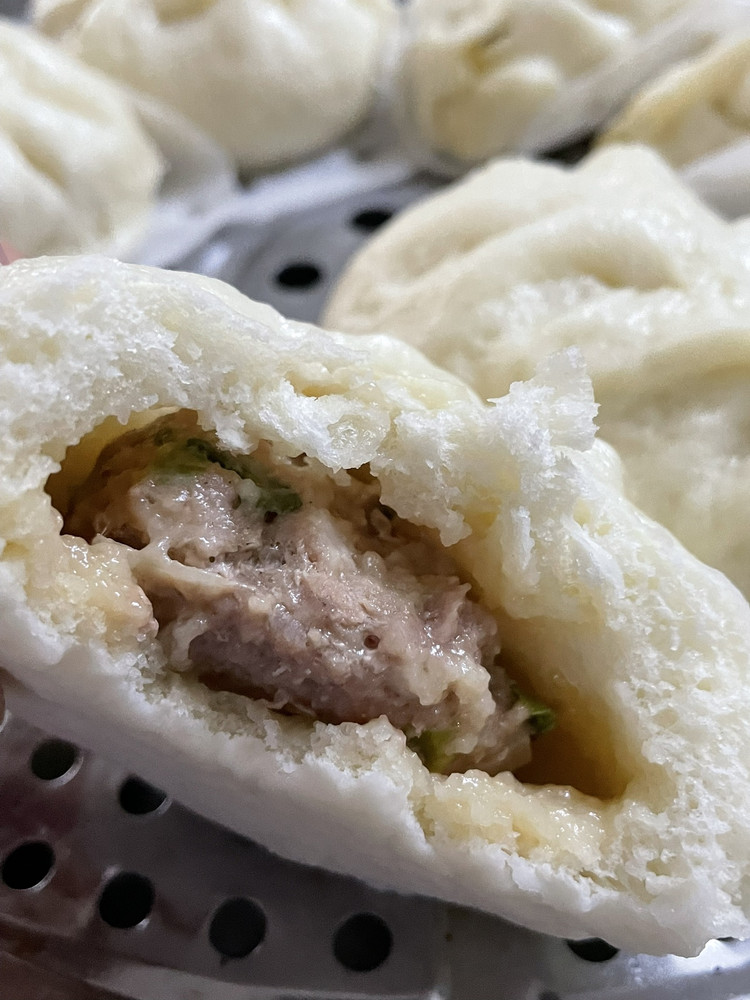 肉包子馅调制的做法