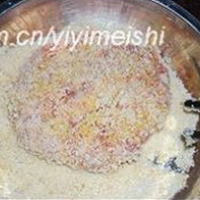 茄汁肉饼猪扒的做法图解4