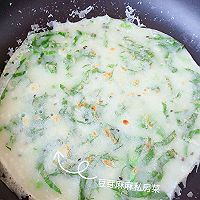 苋菜鸡蛋卷饼的做法图解4