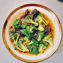 #珍选捞汁 健康轻食季#捞汁木耳西兰花