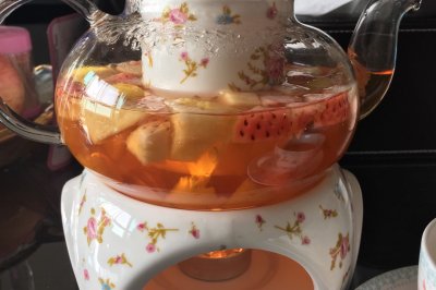 清爽水果下午茶
