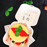 #我们约饭吧#便当盒蛋糕的做法图解7