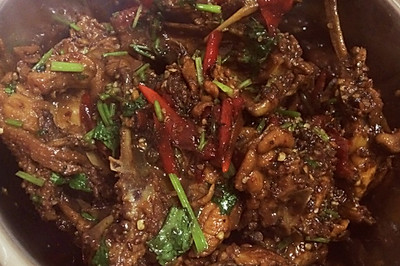 孜然鸡架