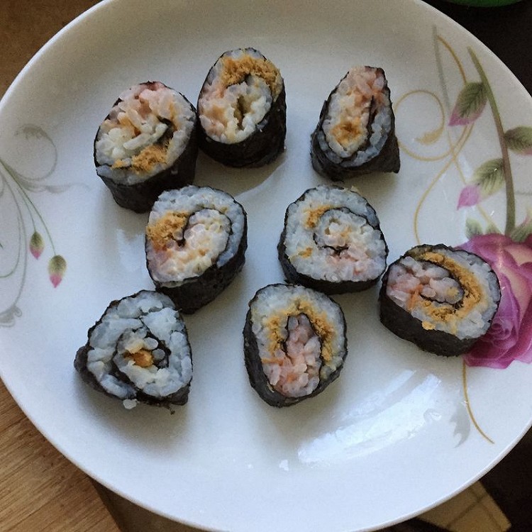 肉松寿司的做法