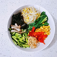 【减脂餐】低卡韩式拌饭～饱腹感强❗超满足的做法图解7