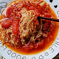 低脂低卡营养美味家常番茄炒金针菇的做法图解15