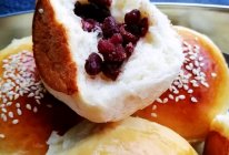 懒人面包机版蜜豆小餐包的做法