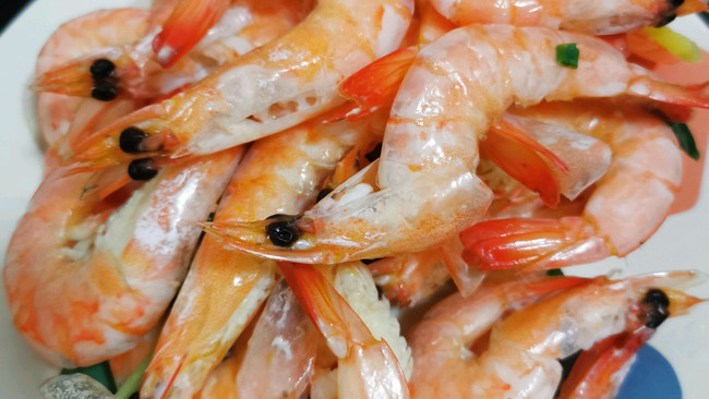 减肥都可以吃的清蒸虾的做法
