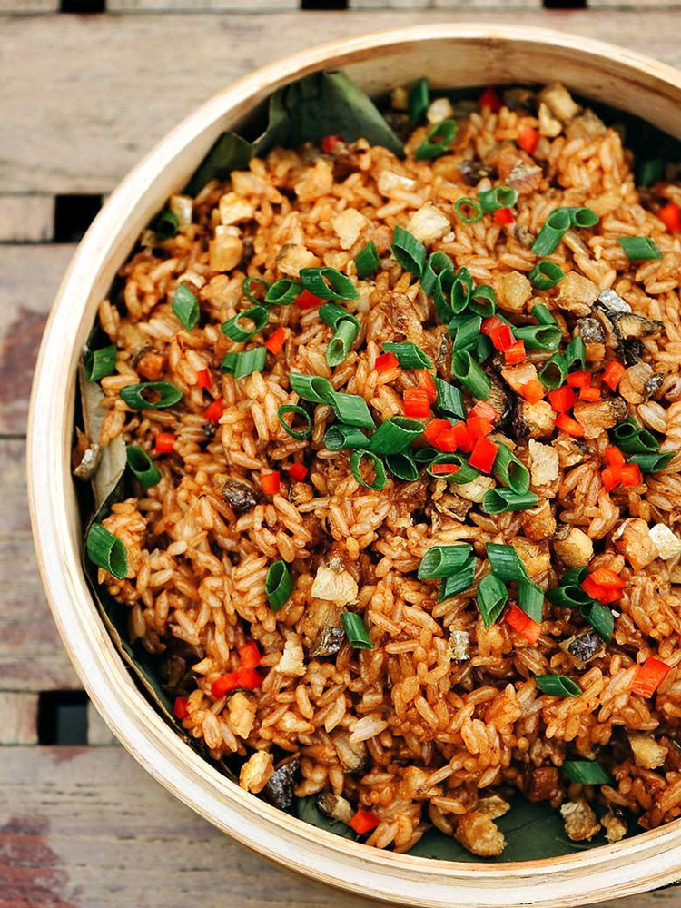 米饭至鲜  黄鱼鲞猪油拌饭的做法