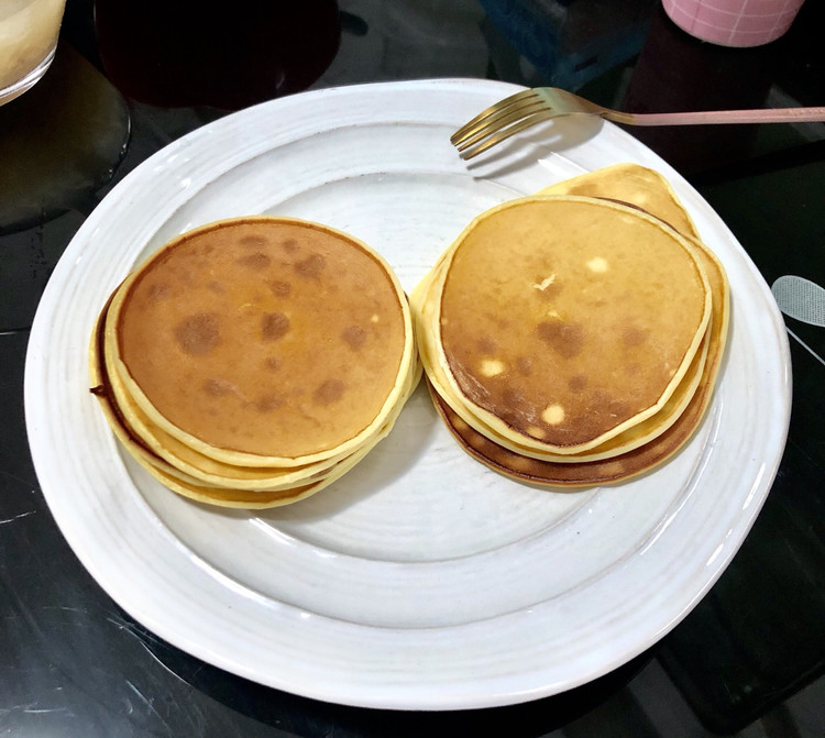 午后小点心【酸奶松饼】的做法