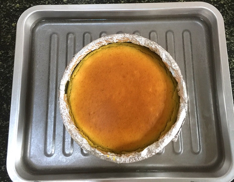 「芒果芝士蛋糕」六寸的做法
