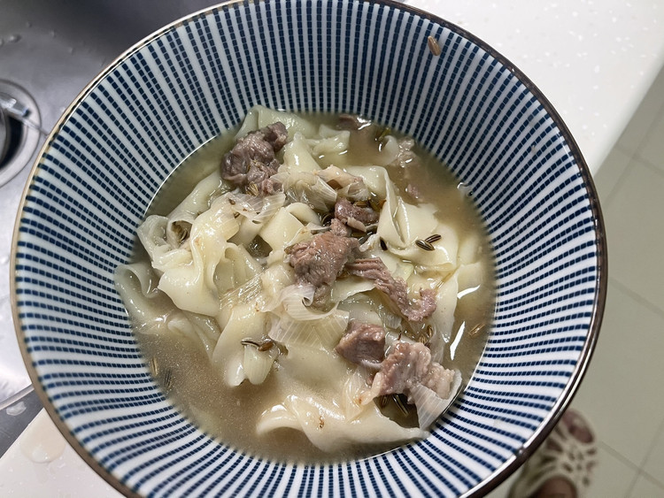 羊肉烩面的做法