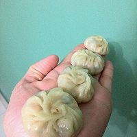 虾肉什锦卷+小笼包(幼儿食品)的做法图解4