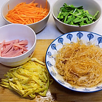#味达美名厨福气汁，新春添口福#春饼合菜迎新春的做法图解6