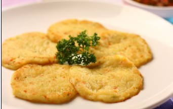 土豆糯米饼