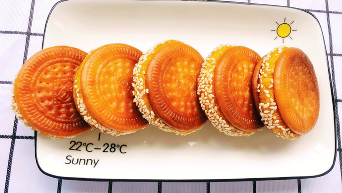 金钱南瓜饼